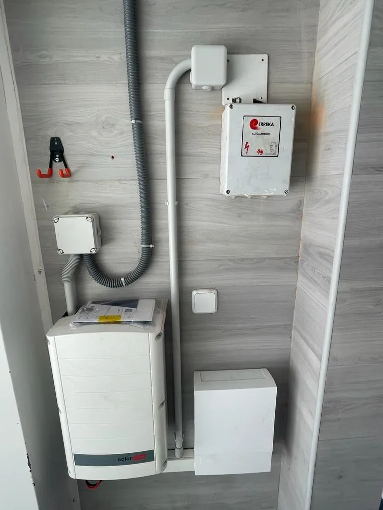 Placas solares en vivienda unifamiliar
